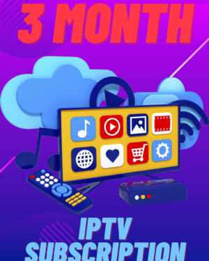 3 Month Subscription Iptv