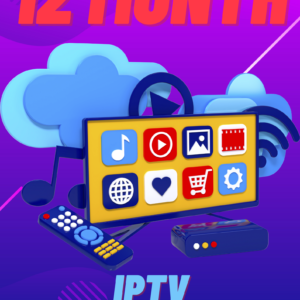 12 Month Subscription iptv